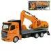 imagen de Super Truck: Camión de carga con excavadora de ruedas 19cm 1