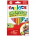 SuperColor conjunto de lápices de colores maxi en forma de triángulo de 12 piezas - Carioca