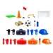 imagen de Supergoal VB cápsula de zapatos de fútbol con figura sorpresa de 7 cm y otros accesorios 3