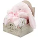 imagen de SweetDreams: Manta y conejito de peluche en color rosa 2