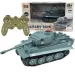 imagen de Tanque Tigre Alemán RC con control remoto y funciones realistas 1/30 2,4GHz 30cm 1