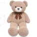 Teddy Greetings: Oso de peluche Oat Cheer rojo en caja de regalo 120cm
