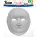 The Littlies: Set de 2 máscaras de papel blanco decorables
