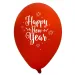 imagen de The Littlies: Set de globos con texto navideño y de Año Nuevo de 8 unidades 3
