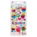 The Littlies: Set de pegatinas 3D de muffins en una hoja de 10x22cm