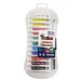 The Littlies: Set de temperas de colores de 12 piezas con pincel