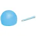 imagen de Tiny Wubble pelota de burbujas azul que brilla en la oscuridad 30cm 3