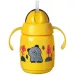imagen de Tommee Tippee: Superstar Vaso de Aprendizaje Amarillo con Pajita 300ml 2
