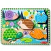 imagen de Toque y Siente Animales del Bosque rompecabezas de madera - Melissa & Doug 1