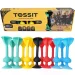 imagen de Tossit Family Pack – Rojo, Turquesa, Azul, Amarillo dardos de juego con ventosas 1