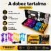 imagen de Tossit Family Pack – Rosa, Morado, Azul, Amarillo juego de dardos con disco adhesivo 2