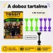 imagen de Tossit Starter Pack lila-verde silicona dardos juego de mesa 2