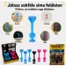 imagen de Tossit Starter Pack rosa-azul con dardos de silicona con ventosas 4