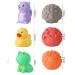 imagen de Touchball: Set de figuras de animales y pelotas de desarrollo táctil de 6 piezas 2