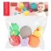 imagen de Touchball: Set de figuras de animales y pelotas de desarrollo táctil de 6 piezas 1