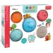 imagen de Touchball: Set de pelotas de animales de 5 piezas para el desarrollo del tacto 1