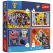 imagen de Toy Story 5 - 4 x 88 piezas Premium Plus Kids puzzle - Trefl 1