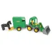 imagen de Tractor con remolque de caballo 41cm - Wader 2