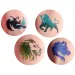 imagen de TyToo: Plantilla de tatuajes de brillo de animales salvajes set de 22 piezas 2