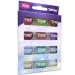 imagen de TyToo: Selección de purpurina de múltiples colores set 12x2,5ml 1