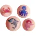 imagen de TyToo: Set de plantillas de tatuajes de brillo de animales marinos 26ud 4
