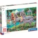 Unicornios en la cascada 180 piezas super puzzle - Clementoni