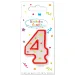 Vela de cumpleaños con puntos 4