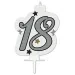 Vela de cumpleaños número - 18