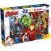 imagen de Vengadores 2 en 1 108 piezas maxi puzzle y colorear 70x50cm - Lisciani 1