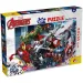 imagen de Vengadores 2 en 1 108 piezas puzzle y colorear 50x35cm - Lisciani 1