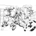 imagen de Vengadores 2 en 1 150 piezas maxi puzzle y colorear 70x50cm - Lisciani 3