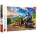 imagen de Viaje en tren entre montañas puzzle de 1000 piezas -Trefl 1