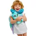 imagen de Viajeros amigos – Romy Everest 2 Montañés Hugo figura de peluche con maleta y almohada de viaje 4