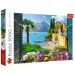 imagen de Vista del lago de Como puzzle de 1000 piezas - Trefl 1