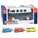 Volkswagen T1 modelo de coche de metal a escala 1/32 con puertas que se abren, luz y sonido en varias versiones