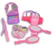 imagen de Vouge Girl - Rosa conjunto de belleza de 9 piezas con paletas de maquillaje, secador de pelo y accesorios 1