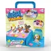 imagen de Washy Friends: Color Reveal figura de 3 perritos en la bañera con jacuzzi y accesorios 1