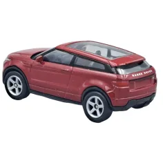 imagen de Welly: Modelo de coche pequeño de metal Land Rover Evoque burdeos 1/64 3