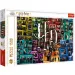 imagen de Wizarding World Harry Potter mundo mágico puzzle de 1500 piezas - Trefl 1