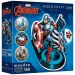 imagen de Wood Craft: Marvel - Capitán América 160 piezas premium de madera puzzle - Trefl 1