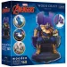 imagen de Wood Craft: Marvel Vengadores - Thanos en el trono 160 piezas premium rompecabezas de madera - Trefl 1