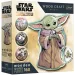 Wood Craft: Star Wars - El Mandaloriano Grogu 160 piezas de rompecabezas de madera premium - Trefl