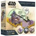 imagen de Wood Craft: Star Wars - Mandaloriano 160 piezas premium de madera rompecabezas - Trefl 1