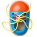 imagen de Zapato de madera colorido con cordones - Woodyland 2